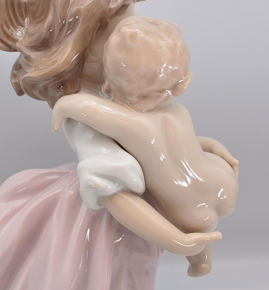 母親がわり ＃6681 ☆リヤドロ スペイン ポーセリン ヴィンテージ 箱