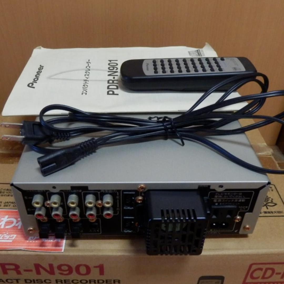 ❤️新古品❤️日本製 パイオニアPDR-N901☆CDレコーダー☆取説