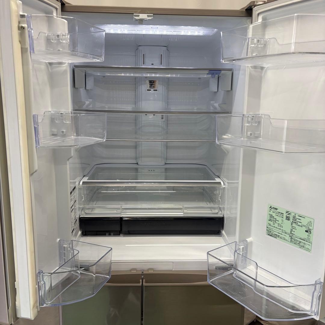 195❤️ 冷蔵庫 三菱 500ℓ-600ℓ フレンチドア 綺麗 中古 設置無料
