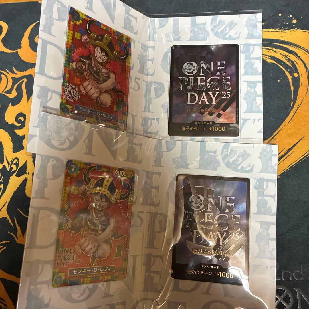 ONE PIECE DAY 2025プレミアムカードコレクション 2冊セット - メルカリ