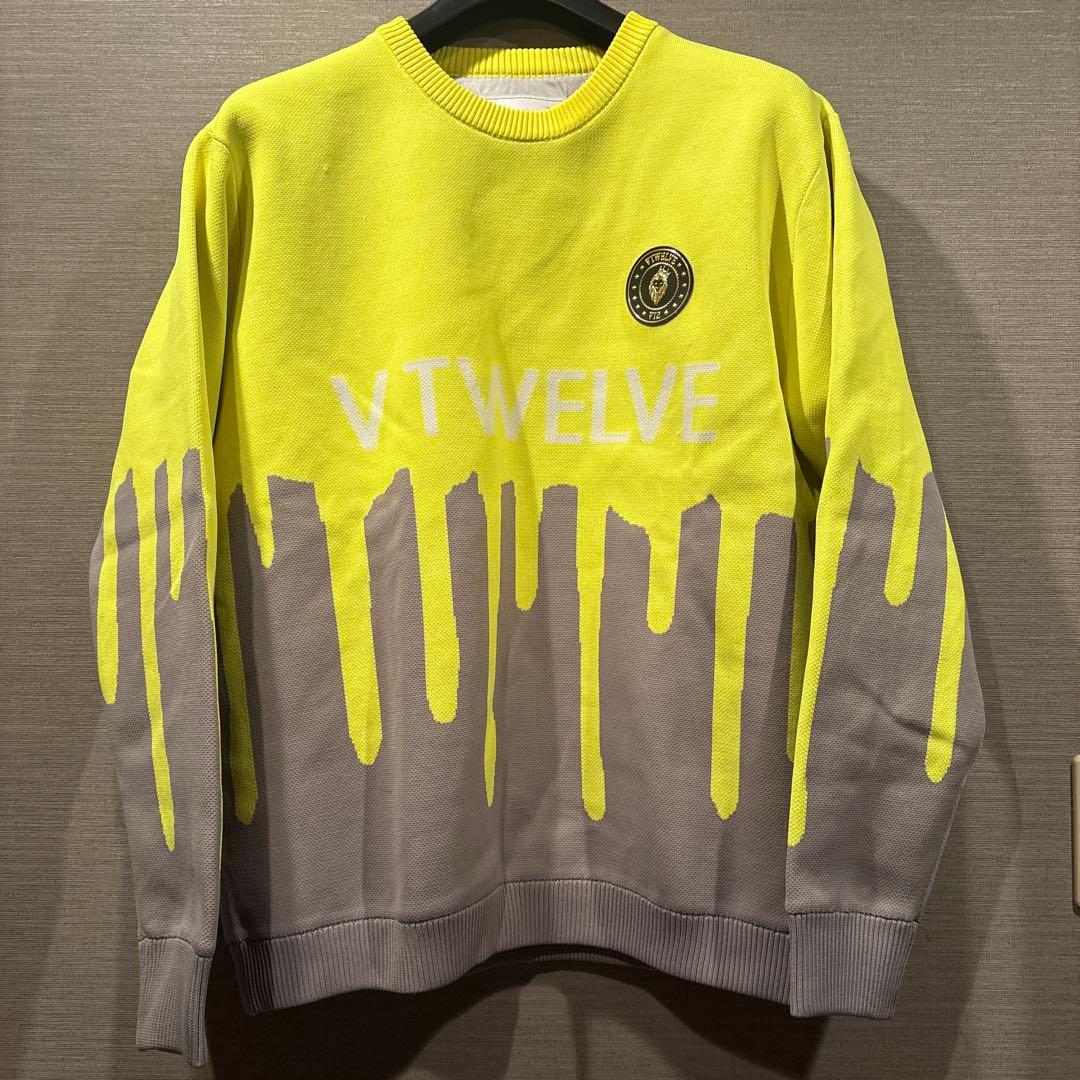 VTWELVE 蛍光イエロー スウェット防寒シャツサイズXXL 4.1オンスドライTシャツ | メンズ | 1枚 | 5900-01 | 蛍光イエロー