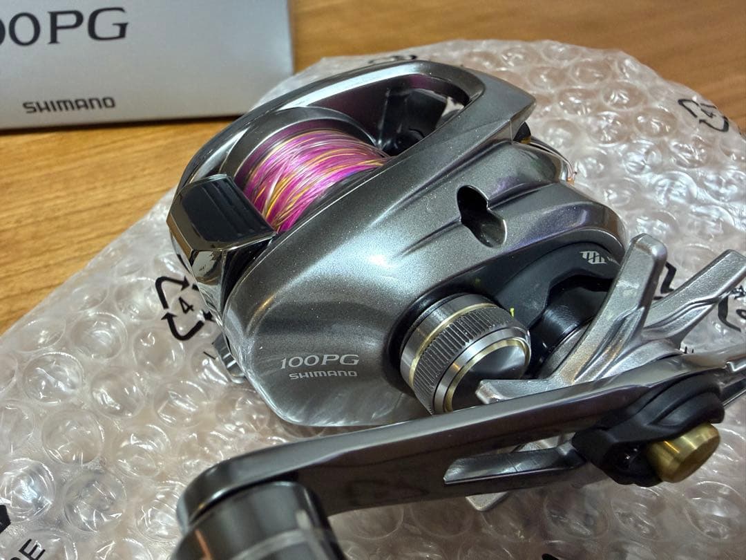 シマノ 25 スティーレ 100PG 夢屋ダブルハンドル60mm 装着 - メルカリ
