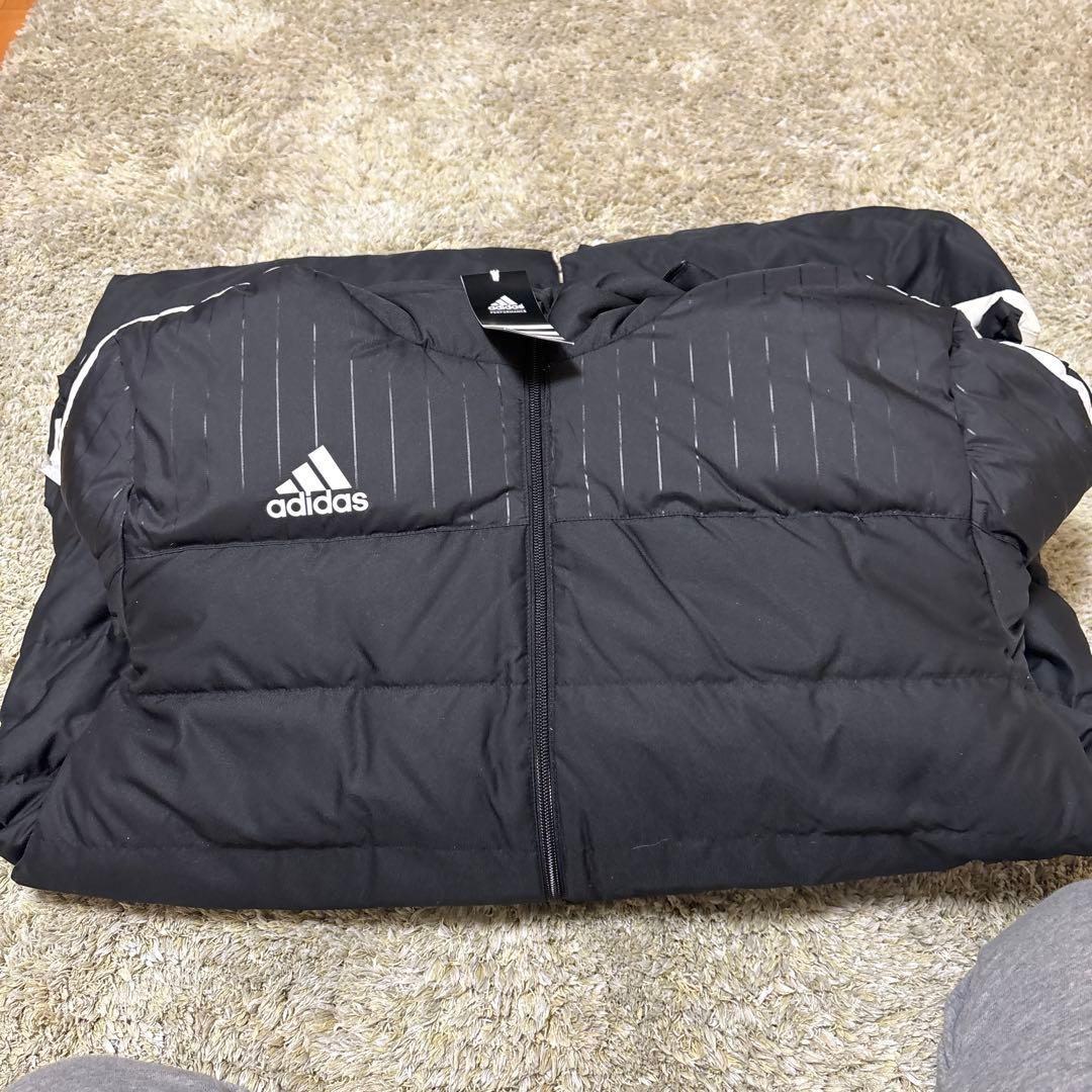 新品 アディダス ロングダウンコート 2XO AA6885 ダウン ベンチコート