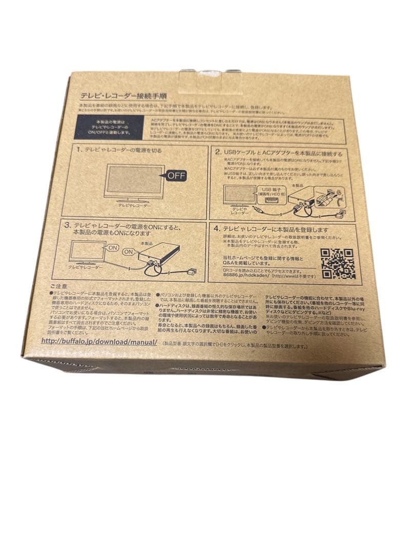 BUFFALO HD-AD4U3 4.0TB 外付けHDD