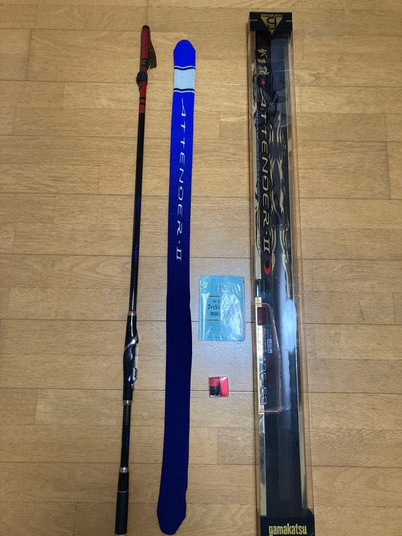 がまかつ アテンダーⅡ 1.25-53 美品 がま磯アテンダーⅡ 1.25-53｜＠ベリーネット 日本最大新品中古釣具WEB