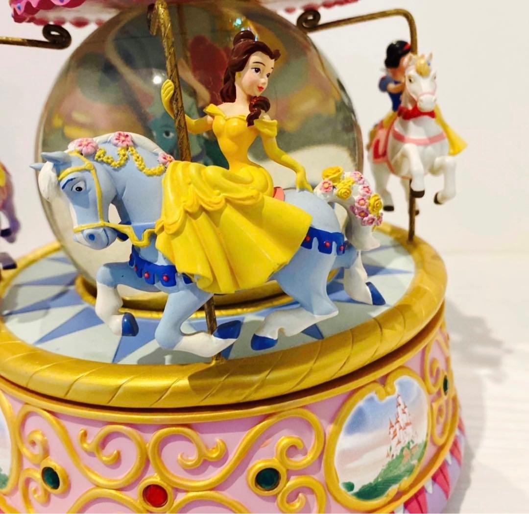 ディズニープリンセスメリーゴーランドオルゴール - メルカリ