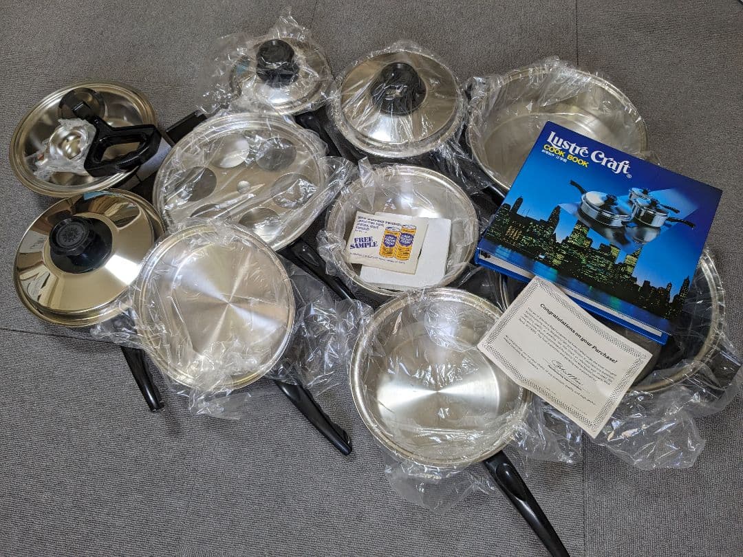 ラスタークラフト イージーウェア 両手鍋 片手鍋 フライパン セット