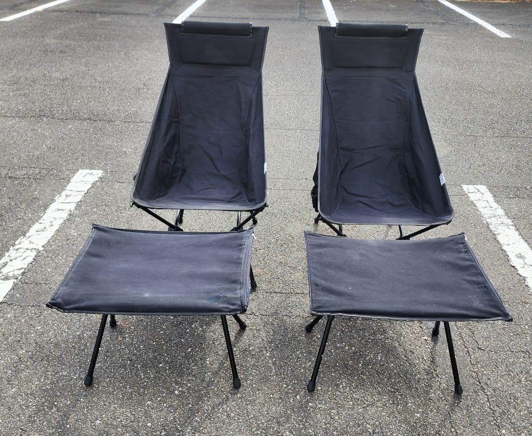 DOD ヤバイッス　ハイバックチェア　黒/ブラック 2セット ヤバイッス（ブラック） C1-938-BK - DOD（ディーオーディー）【公式