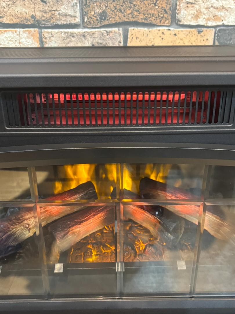 美品 QVCジャパン 暖炉型大型ファンヒーター 暖炉 DFI-5010-01 - メルカリ