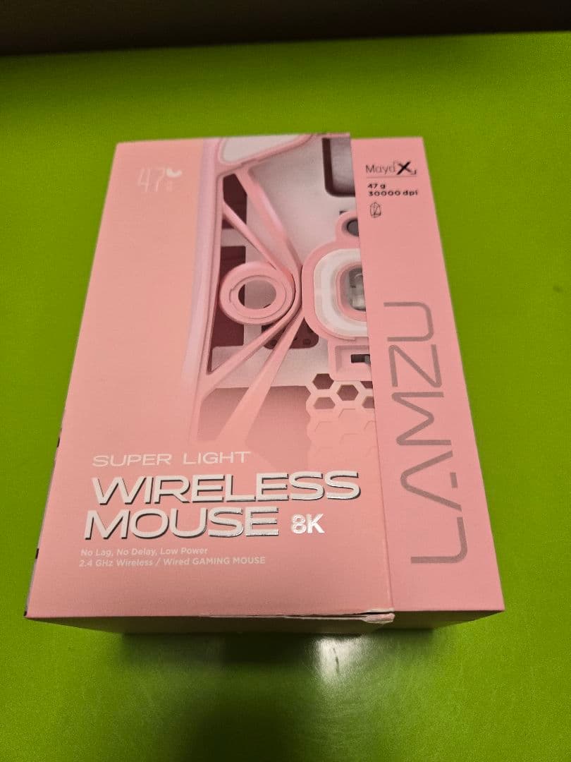 LAMZU MAYA X ピンク Lamzu MAYA X Wireless Gaming Mouse - Light Pink - us.MaxGaming.com
