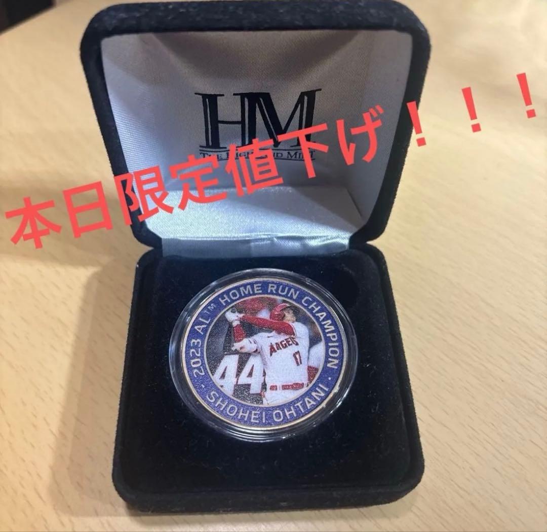 2023 AL ホームランチャンピオン メダル 2023 AL ホームランチャンピオン メダル 大谷翔平選手の2023年AL