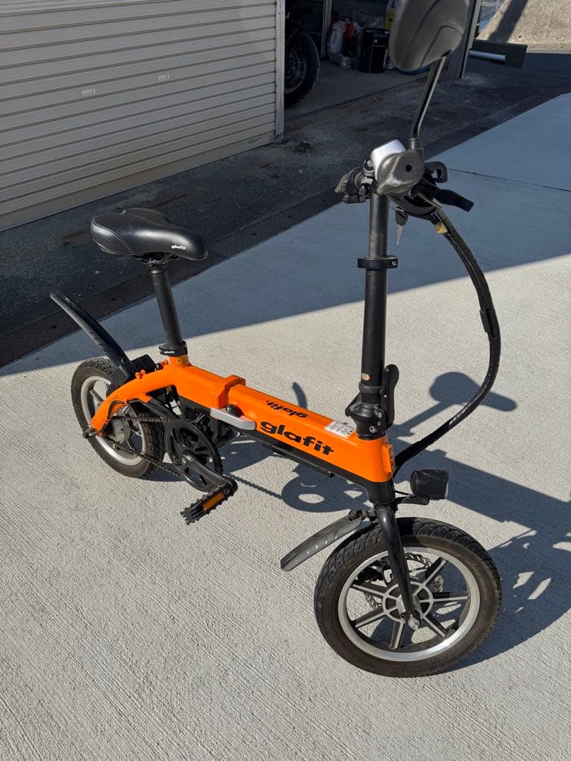 glofit 電動アシスト自転車 オレンジ glafit-bike-orange | glafit公式｜公道走行可能な電動バイク・電動