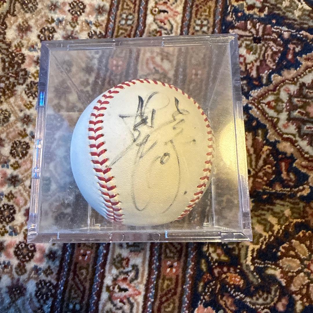 阿部慎之助_サイン入りボール - メルカリ