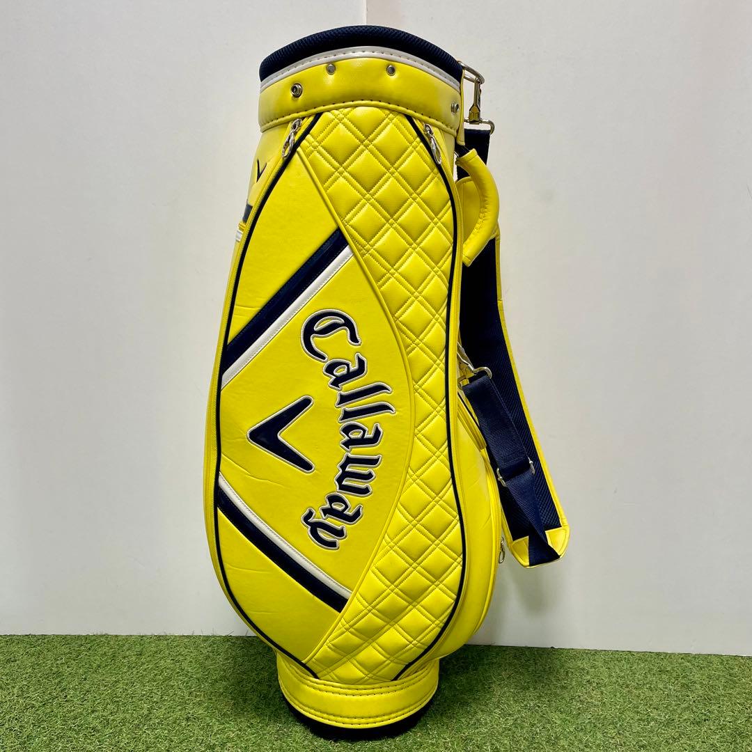 Callaway キャディバッグ 黄色 レディース コンパクトモデル ゴルフ