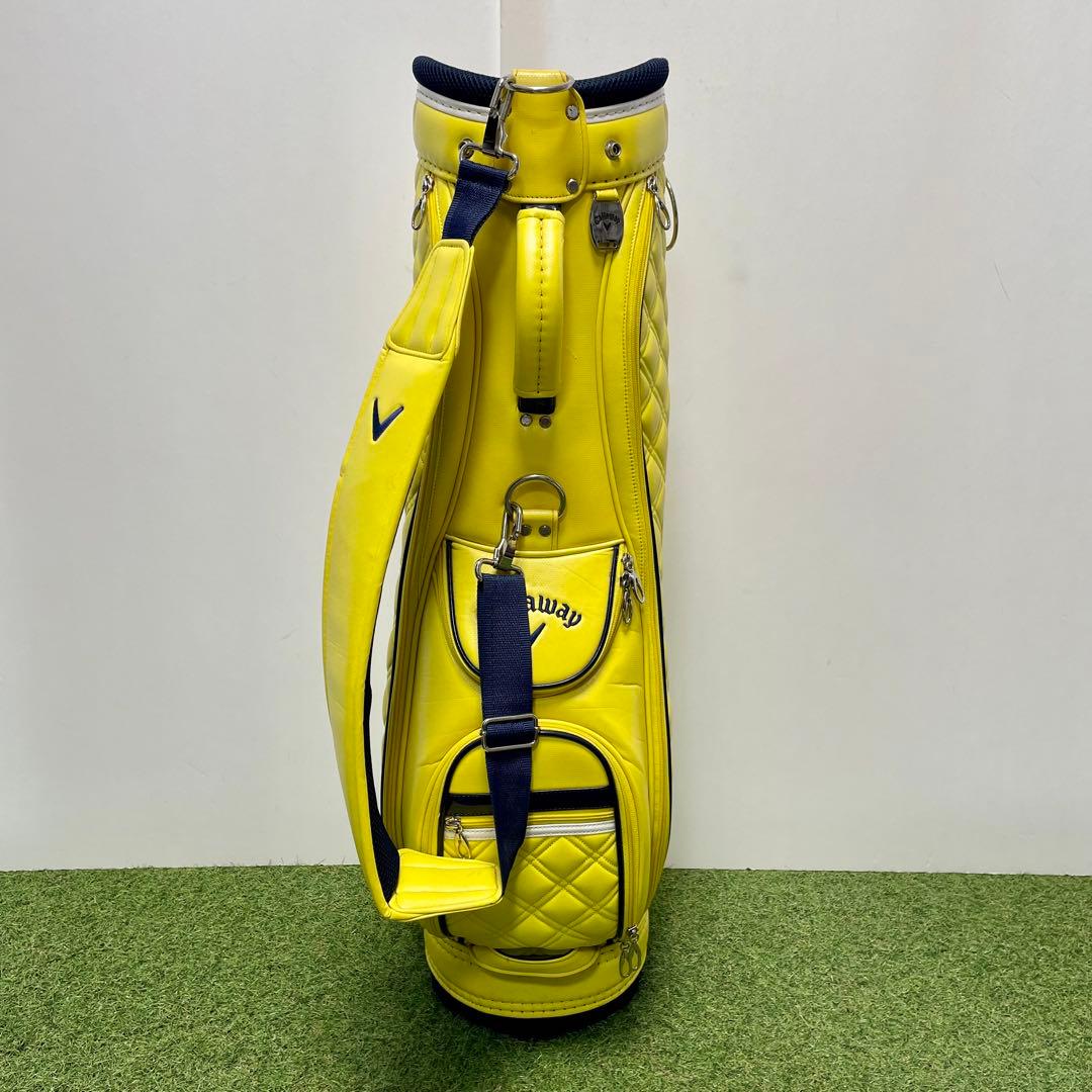 Callaway キャディバッグ 黄色 レディース コンパクトモデル ゴルフ
