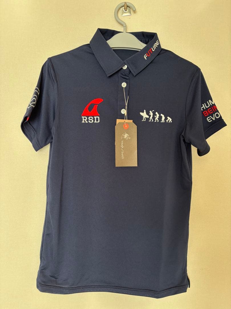 新品】Rough and Swell ネイビー ポロシャツ サイズS - メルカリ