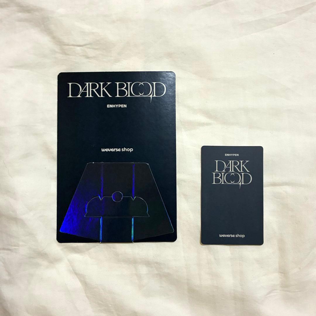 DARK BLOOD 】 ENHYPE ジョンウォン トレカ・ポストカード - メルカリ