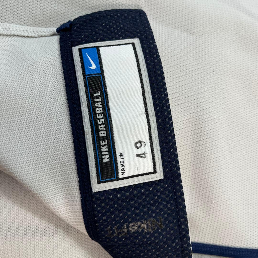 埼玉西武ライオンズ 上本 達之 実使用ビジターユニフォーム - メルカリ