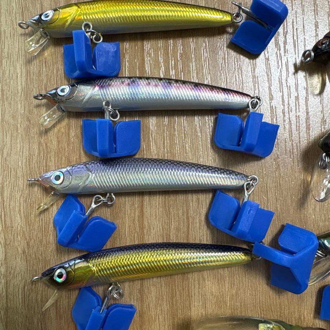 ショット数5000回未満 TTCセミ複数 トラウト用ミノーセット 支笏湖