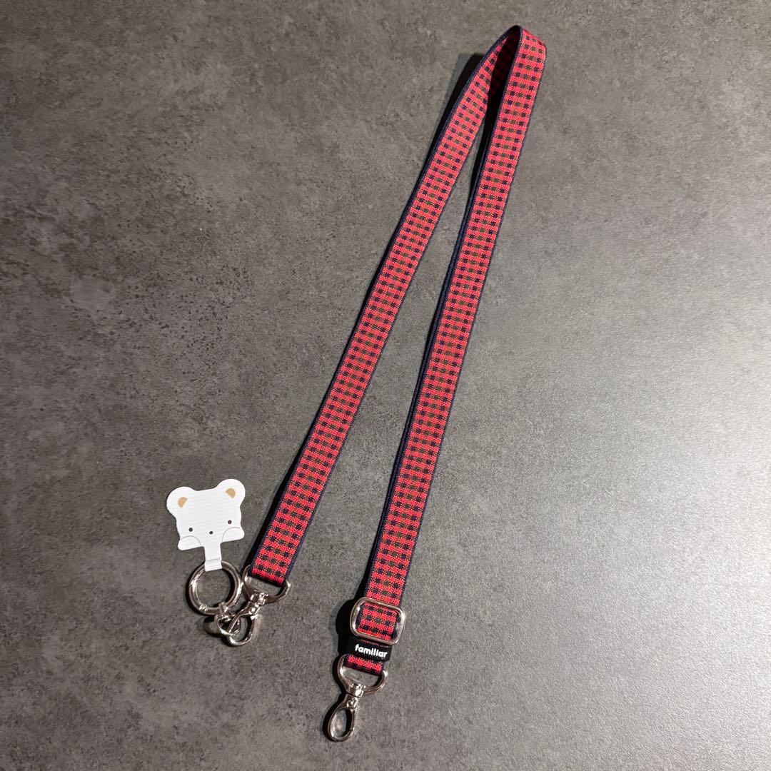 ファミリア familiar ショルダーストラップ スマホストラップ - メルカリ