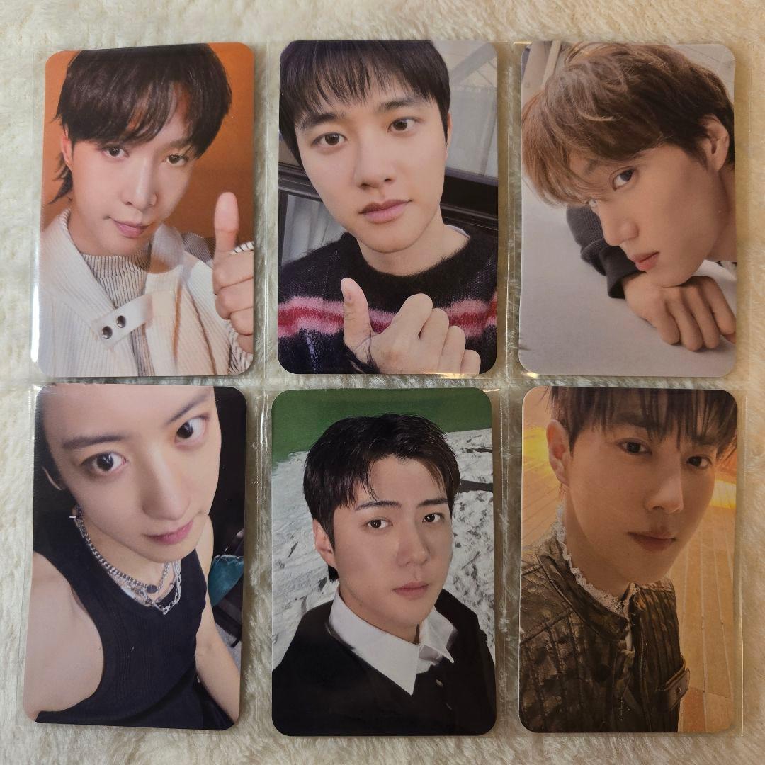 EXO Reverxe mu-mo mumo 特典トレカ 6枚コンプセット - メルカリ