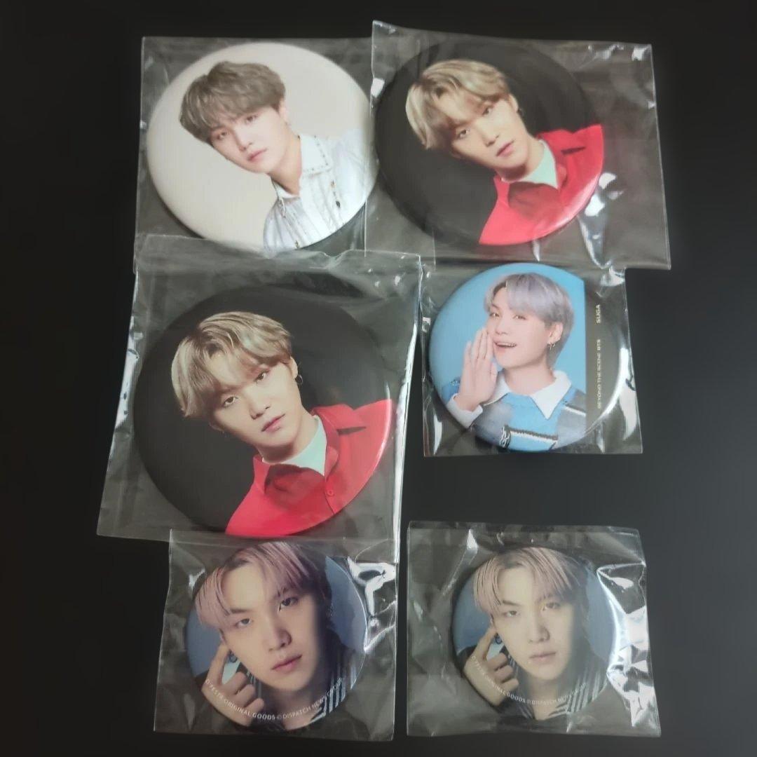 BTS 防弾少年団 SUGA ミンユンギ ユンギ 缶バッジセット♥︎ - メルカリ