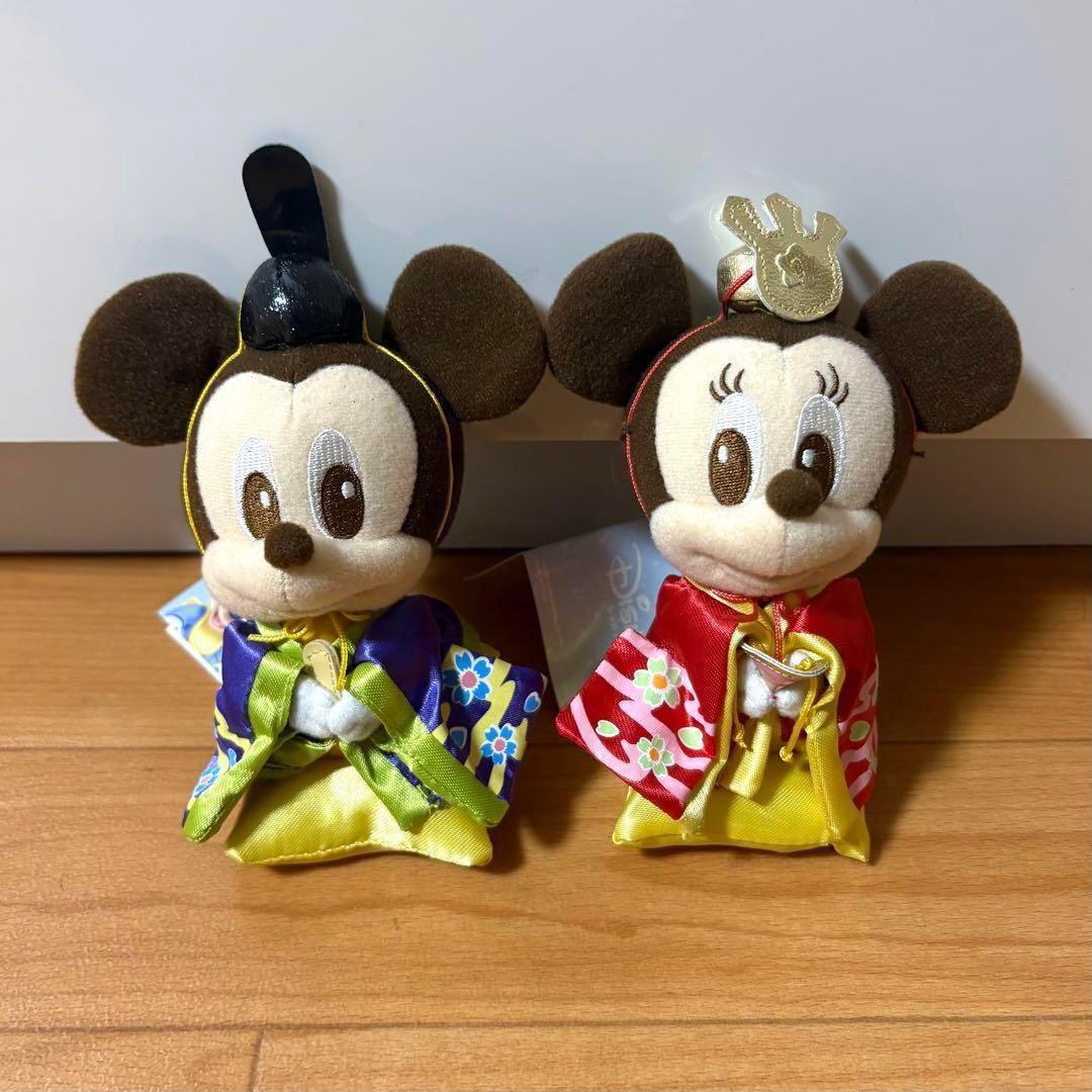 ディズニー ミッキーマウス ミニーマウス ひな祭り 雛人形