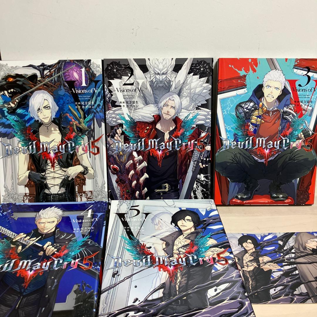 【ポストカード付】Devil May Cry 5 全巻　漫画 Devil May Cry 5 DMC5 Devil May Cry 5 Visions of V 4 Limited