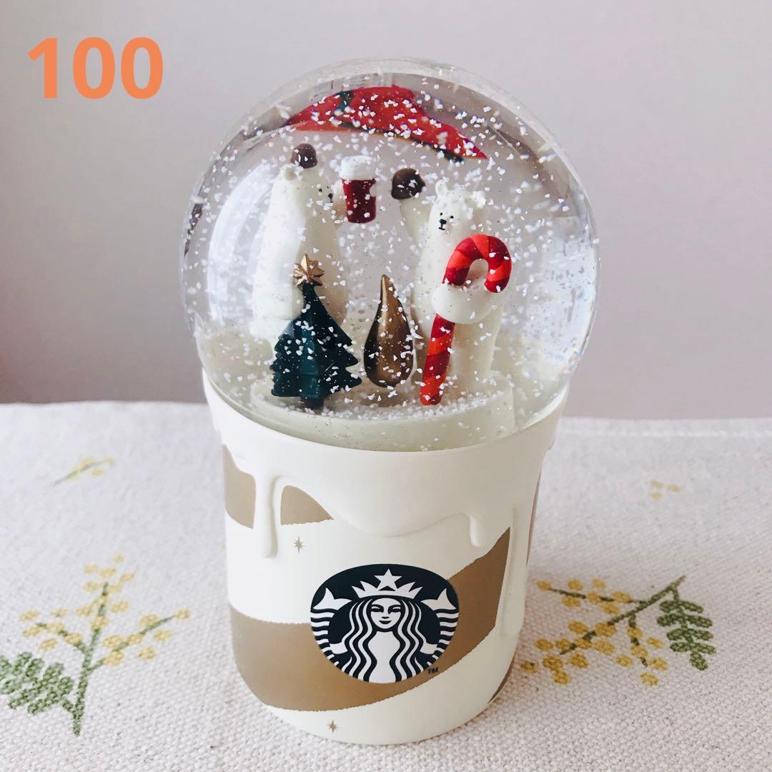 新品 スターバックス スノードーム - メルカリ