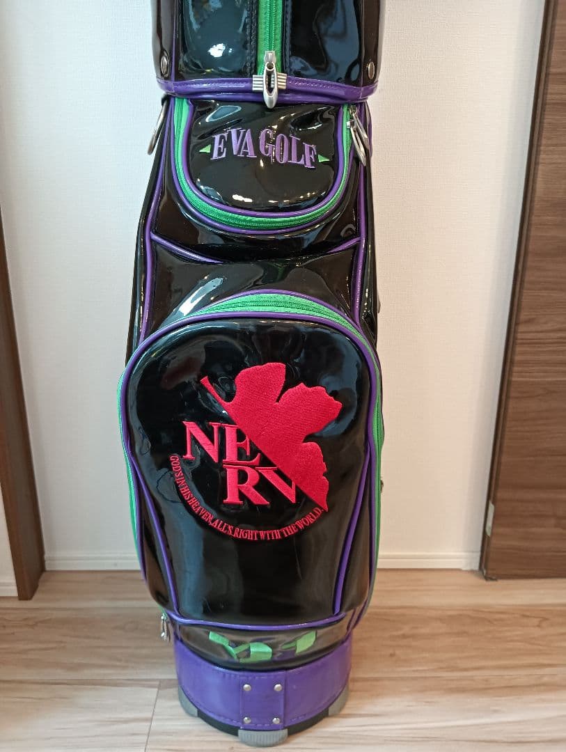エヴァンゲリオン ゴルフ キャディバッグ（初号機） - メルカリ