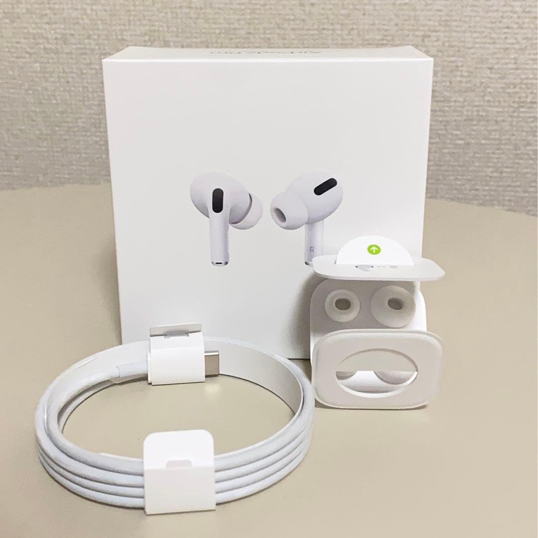 Apple純正 AirPods Pro 箱 充電ケーブル イヤーチップ - メルカリ