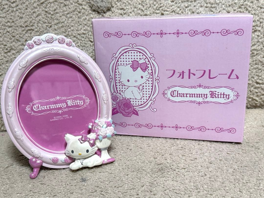 新品】公式グッズ チャーミーキティ フォトフレーム キティちゃん