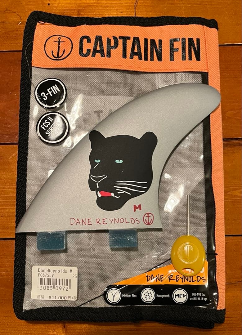サーフィン・ボディボード Captain Fin FCS size M (Dane Reynolds) Dane-Reynolds-Single-Tab-