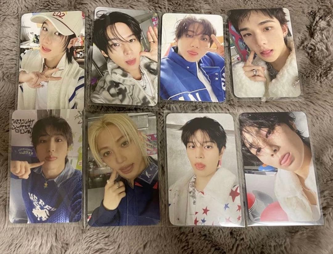 straykids 本国シーグリ FANS 特典 コンプ　8枚　2026 公式品 straykids 本国シーグリ FANS 特典 コンプ 8枚 2026 公式品 Stray Kids