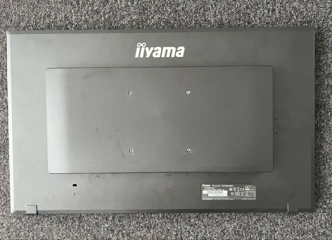 23インチ タッチ対応モニター iiyama T2336MSC-B2 - メルカリ