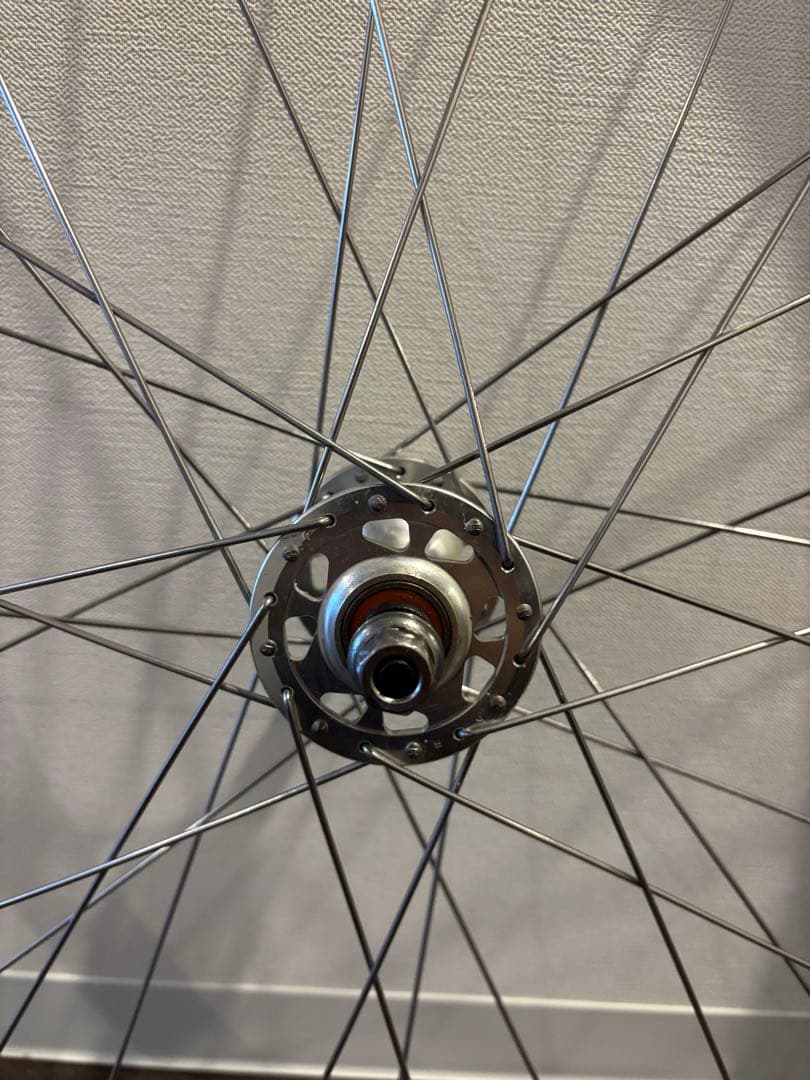 700C ピストホイール前後セット クリンチャー araya formura - メルカリ