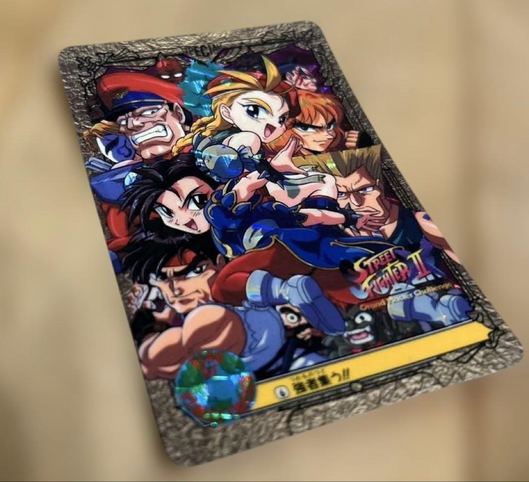 スーパーストリートファイターII カードダス - メルカリ