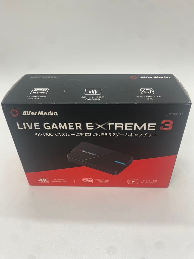 【新品】AVerMedia LIVE GAMER EXTREME 3 Amazon.co.jp: AVerMedia AVerMedia LIVE GAMER EXTREME 3 4K