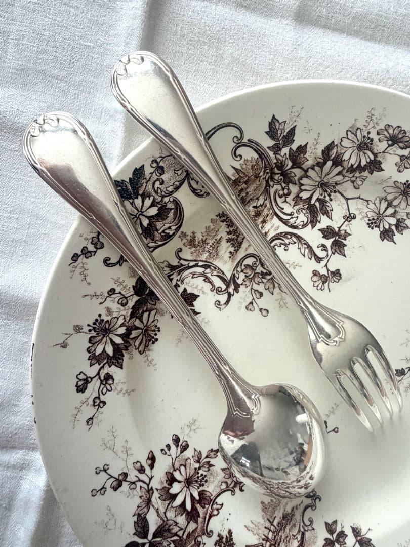 クリストフル フォーク スプーン スタンダードサイズ リュバン