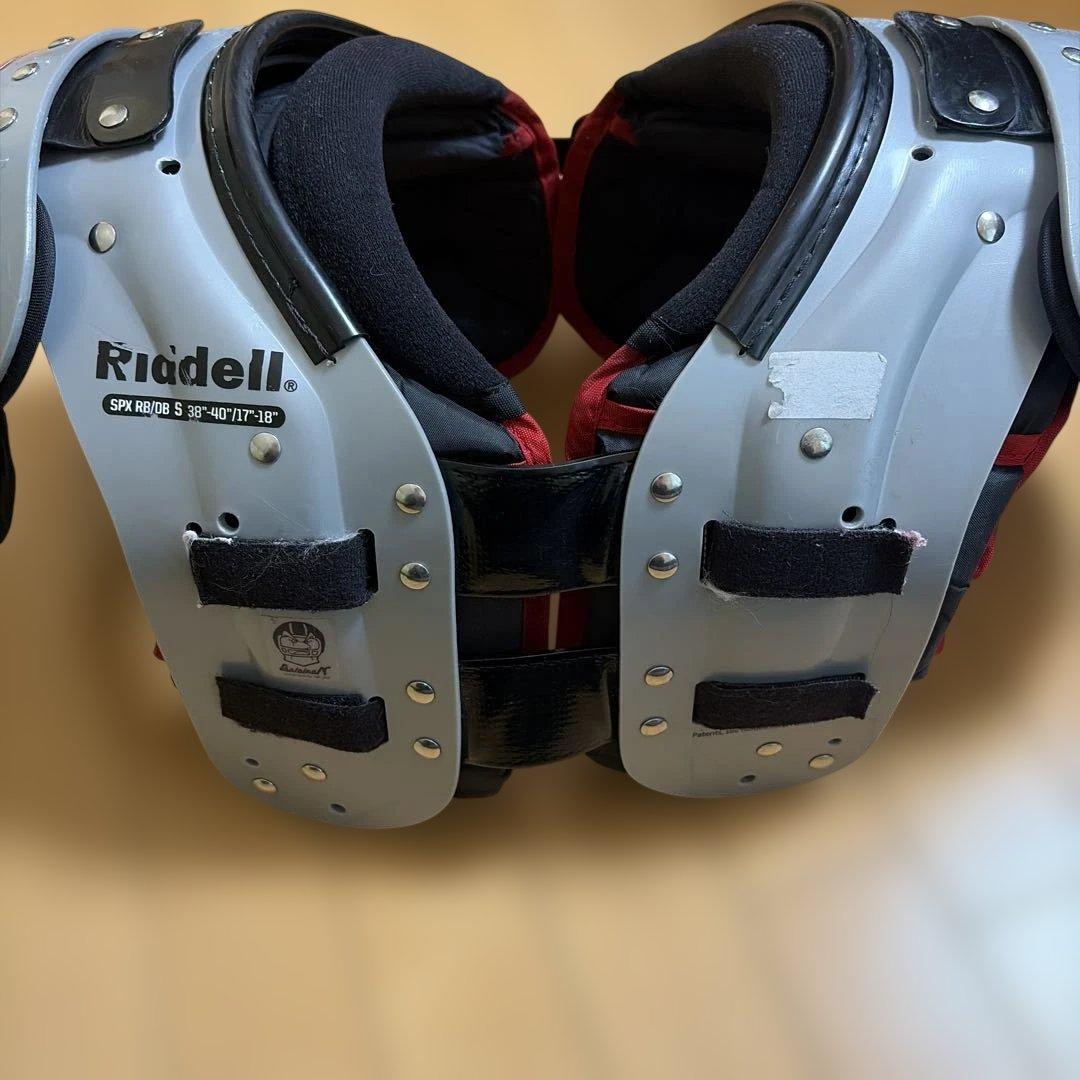 Power SPX ショルダーパッド シルバー/レッド - メルカリ