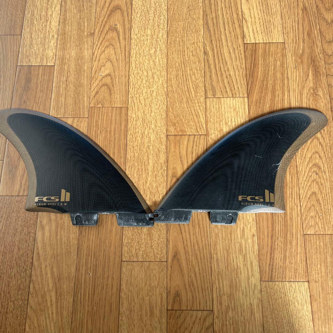 FCS ALBUM キールフィンセット FCS II ALBUM KEEL TWIN FINS - FCS JAPAN