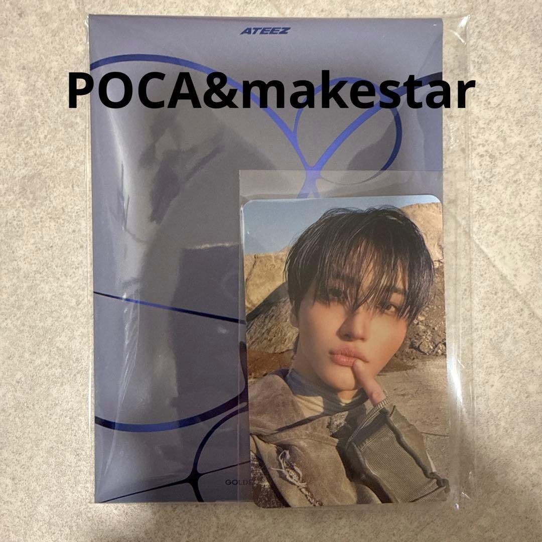 ATEEZGolden hour part4 新品未開封ポカ+特典トレカソンファ - メルカリ