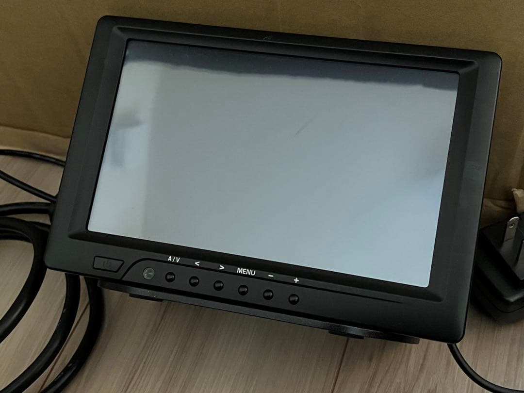 7インチワイドスクリーンLCDカラーモニター　HM-TL7T HM-TL7T（受注生産商品） | ハンファジャパン