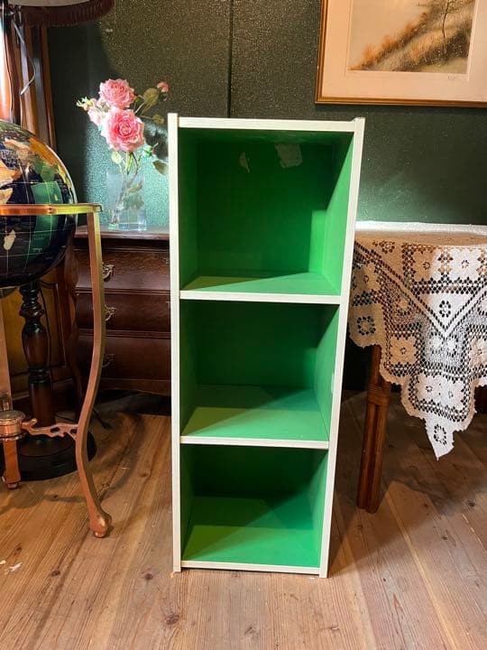 棚 ラック 昭和レトロ レトロポップ インテリア 緑 グリーン 当時物
