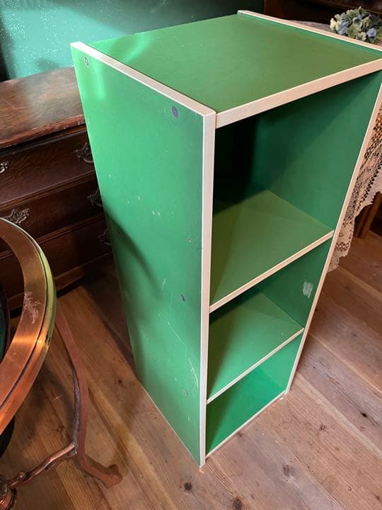 棚 ラック 昭和レトロ レトロポップ インテリア 緑 グリーン 当時物