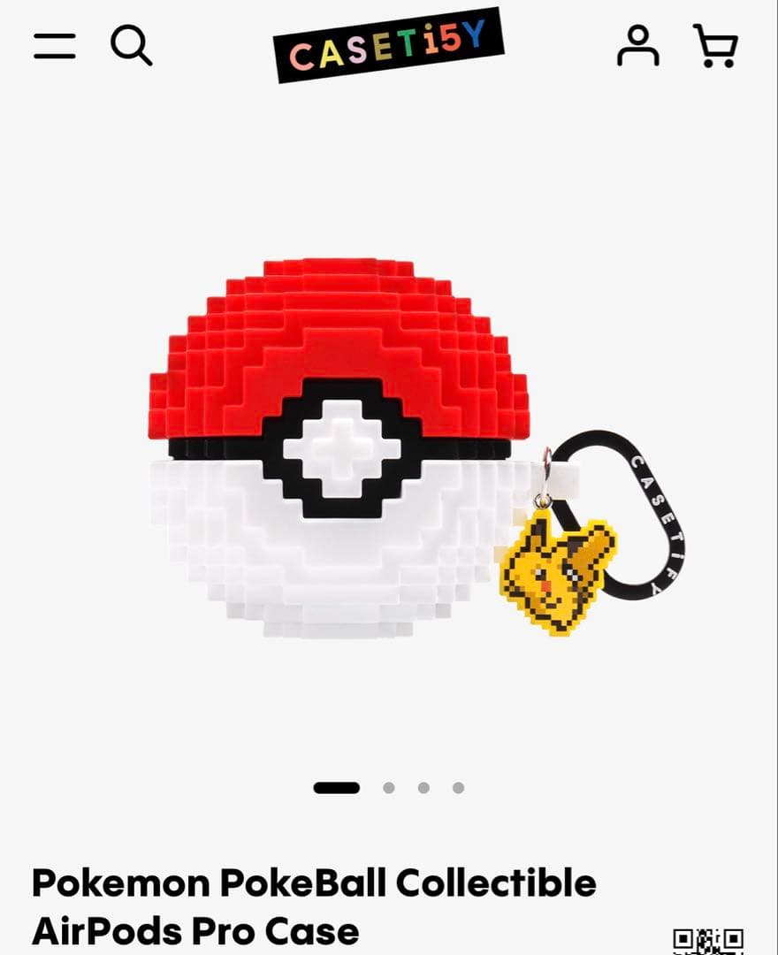 箱あり美品】CASETiFY モンスターボール AirPods Pro ケース - メルカリ