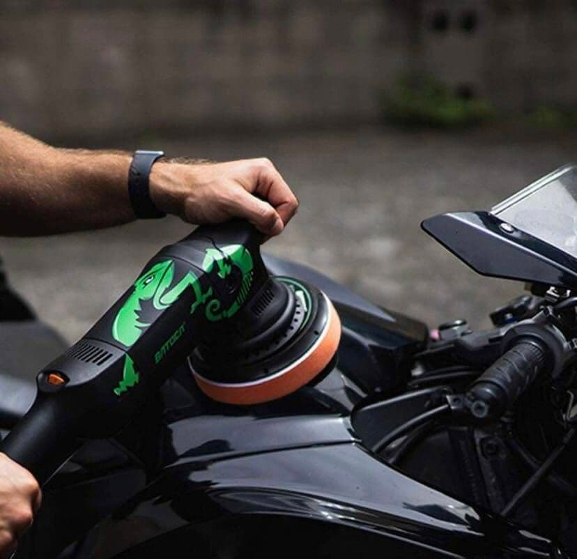 ダブルアクション ポリッシャー 125 mm 六段変速 磨き 錆落 艶出 傷消