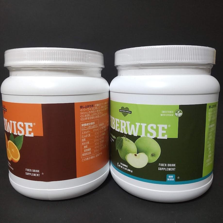 ファイバーワイズ シトラスオレンジグリーンアップル2個セット