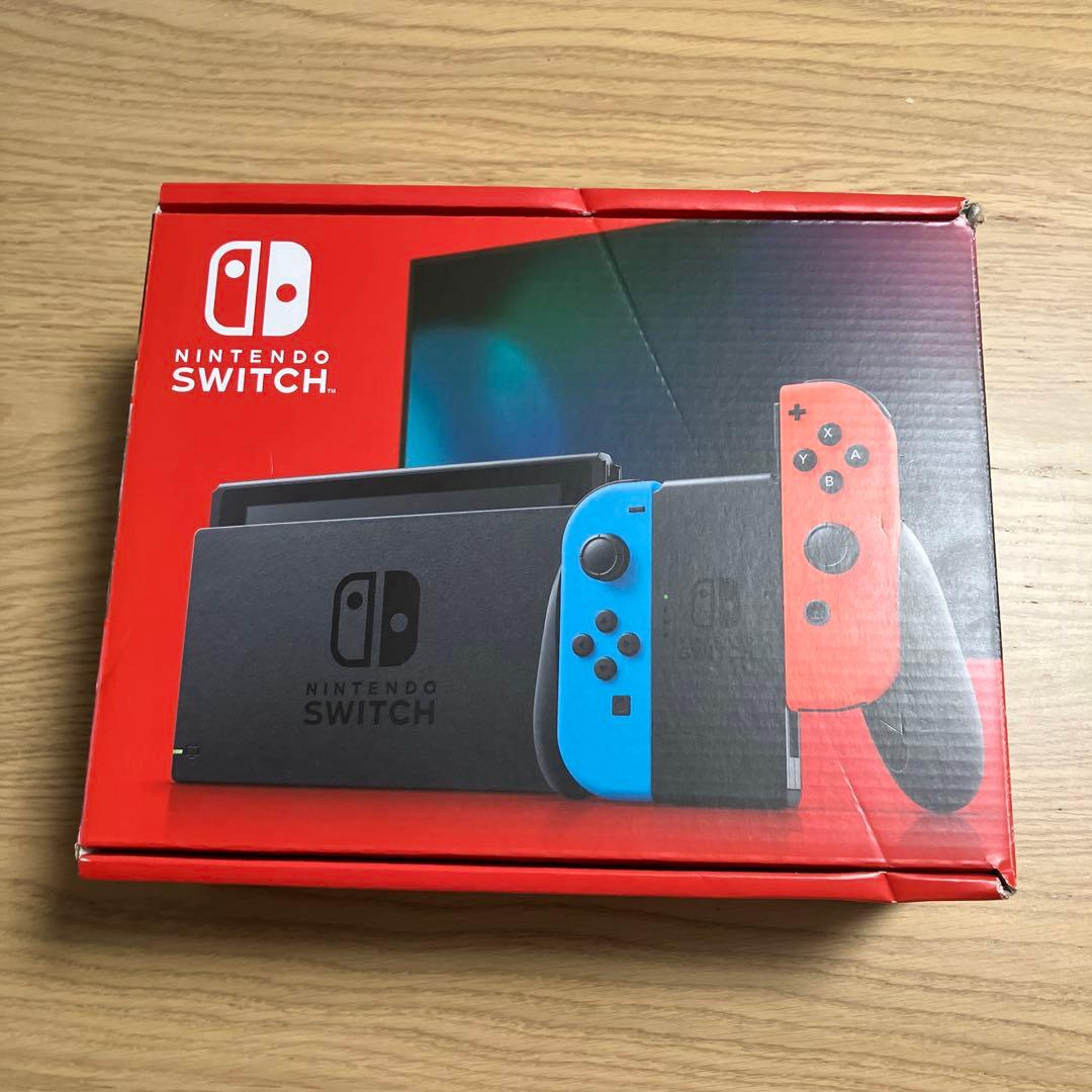 Nintendo Switch 本体 赤/青 - メルカリ