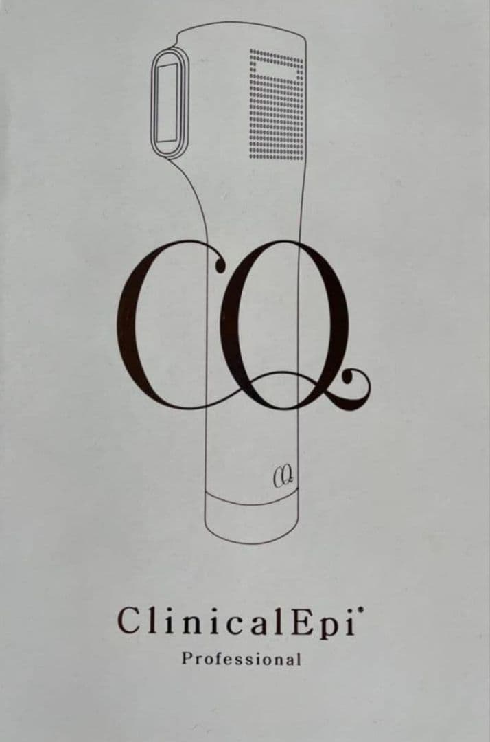 極美品 CQ クリニカルエピ プロフェッショナル 脱毛器 限定家庭用脱毛器】CQクリニカルエピプロフェッショナル｜CQクリニカル